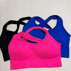 3 sports bras